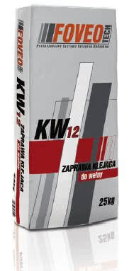 Zaprawa klejąca do wełny KW 12