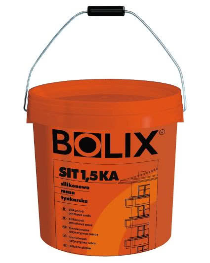 Silikonowa masa tynkarska BOLIX SIT 1,5 KA